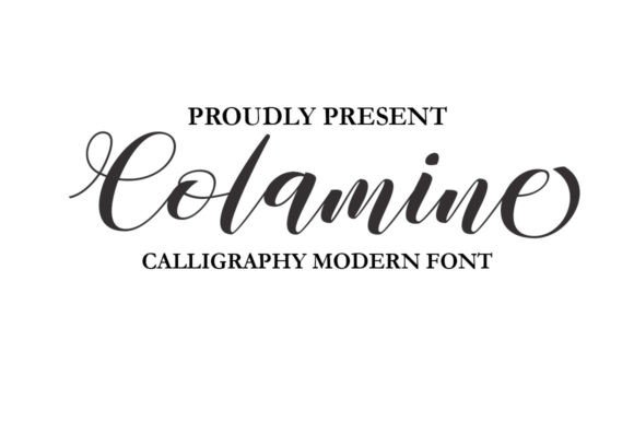 Colamine Font Review: Charm Meets Campaign Utility