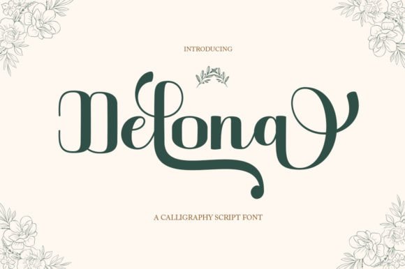 Delona Font: A Handwritten Typeface with Editorial Charm
