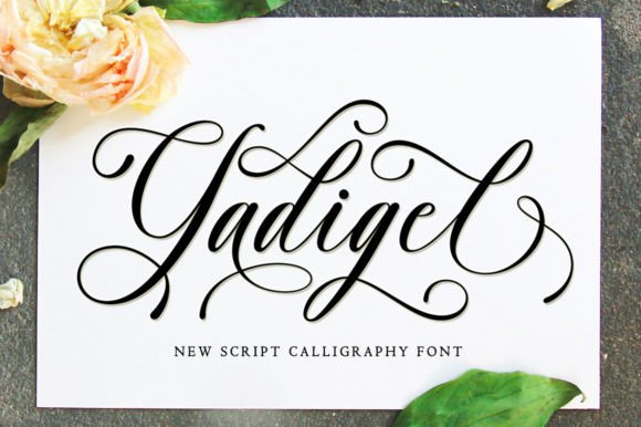 Gadigel: A Script Font That Brings Warmth to Editorial Design
