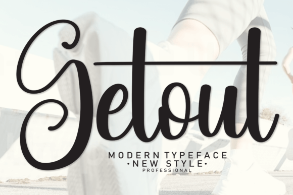 Getout Font: A Script Typeface That Elevates Digital Campaigns