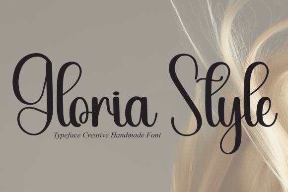 Gloria Style: A Handwritten Font for Branding Projects