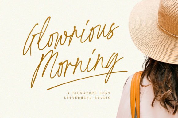 Glowrious Morning Brings Elegant Hand Lettering to Your Craft Projects