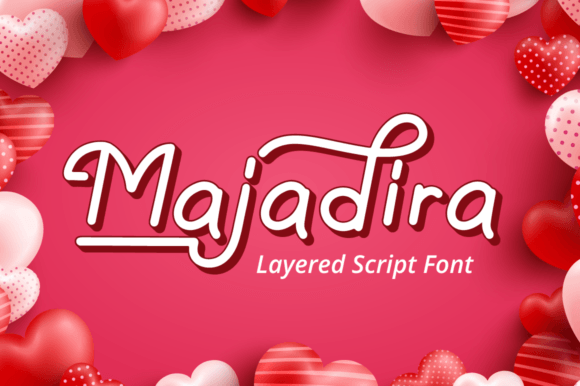 Majadira Font: A Maker’s Secret for 3D Script Charm