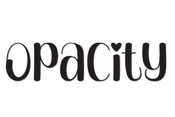 Opacity: A Sweet Handwritten Font for Handmade Products