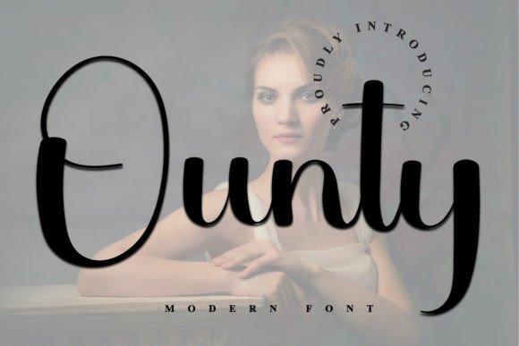 Ounty Font: Elevate Your Brand Content with Handwritten Charm