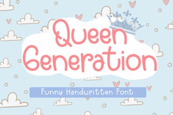 Queen Generation: A Handwritten Font That Elevates Editorial Design