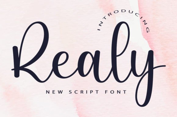 Realy: A Handwritten Font That Brings Warmth to Web Design