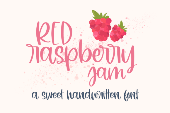 Red Raspberry Jam Brings Handwritten Warmth to Brand Design Projects