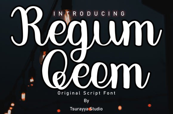 Regum Qeon Brings Handwritten Warmth to Editorial Design