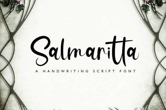 Salmaritta: A Handwritten Font for Refined Digital Branding