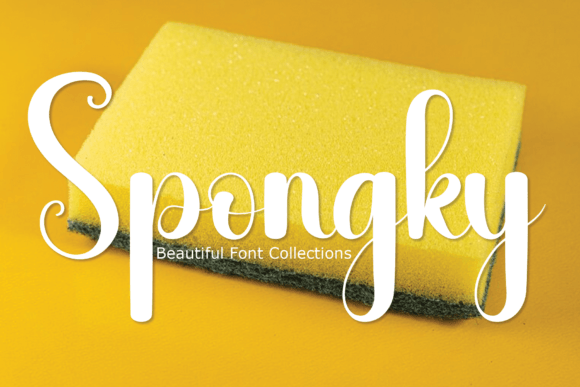 Spongky: A Handwritten Font for Engaging Digital Campaigns