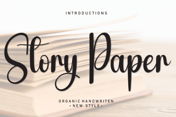 Story Paper: A Handwritten Typeface That Works in Campaigns