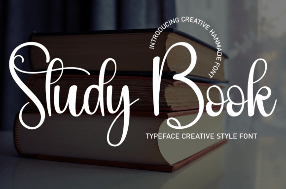 Study Book: A Handwritten Font for Warm Editorial Design