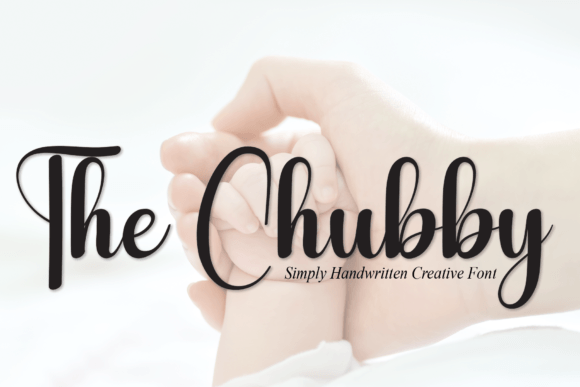 The Chubby Typeface: Romantic Calligraphy for Editorial Design