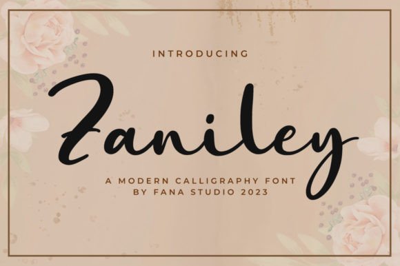 Zaniley Script Brings Warmth to Editorial Design